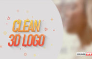 پروژه های آماده افترافکت Clean 3D