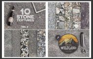 انواع تکسچر دیوار و سنگ  - Arroway Stonework Textures