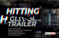 پروژه آماده افترافکت Glitch Trailer