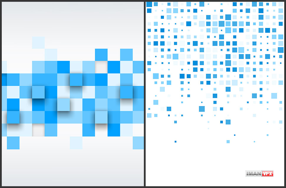 تصاویر بکراند وکتور انتزاعی Colored squares