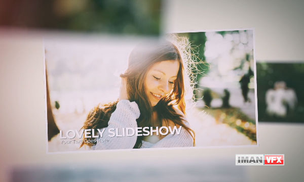 دانلود پروژه افترافکت Lovely Slideshow