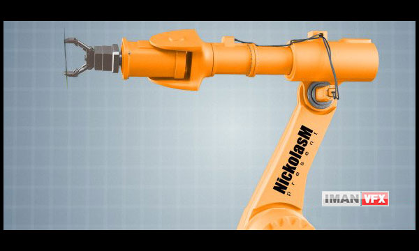 پروژه آماده افترافکت Robots 3D logo bumpers
