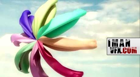 شبیه سازی لباس در سینما فور دی , Cinema 4d Cloth Simulation