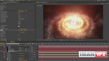 after_effects_galaxy آموزش ساخت یک کهکشان و سحابی با پلاگین Partcular افترافکت