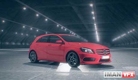 تیزر تبلیغاتی شهری از آینده برای مرسدس A-Class