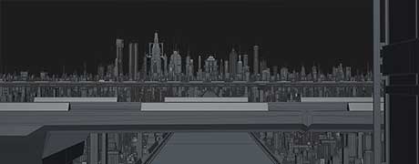 mercedes_future_city_01 تیزر تبلیغاتی شهری از آینده برای مرسدس A-Class