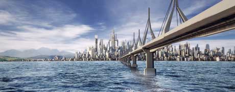 mercedes_future_city_06 تیزر تبلیغاتی شهری از آینده برای مرسدس A-Class