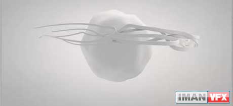 آموزش ساخت روبان های متحرک با MoGraph در Cinema 4d