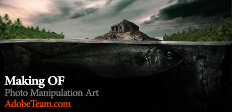 Making Of یک تصویرسازی , Photo Manipulation Art