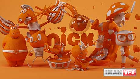 خلق شناسه کانال تلویزیونی Nick