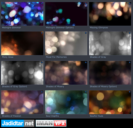 bokeh Digital Juice Drag and Drop Series - Bokeh