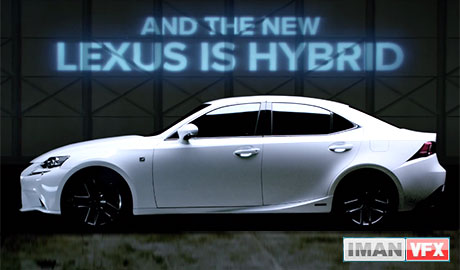 مسیر را ردیابی کن ! کمپین تبلیغاتی Lexus هیبریدی