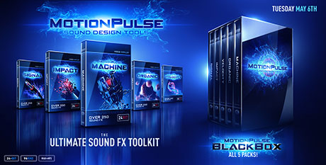 MotionPulse , افکت های صوتی MotionPulse , محصول جدید MotionPulse از Videocopilot.net