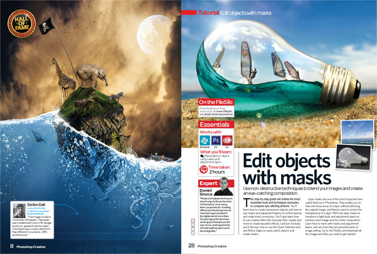 دانلود مجله گرافیکی Photoshop Creative Issue 129-2015