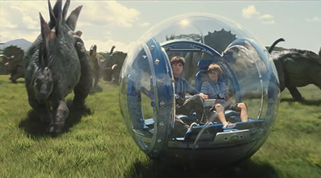 پشت صحنه جلوه های ویژه پارک ژوراسیک Jurassic World