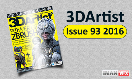 دانلود مجله 3D Artist Issue 93-2016