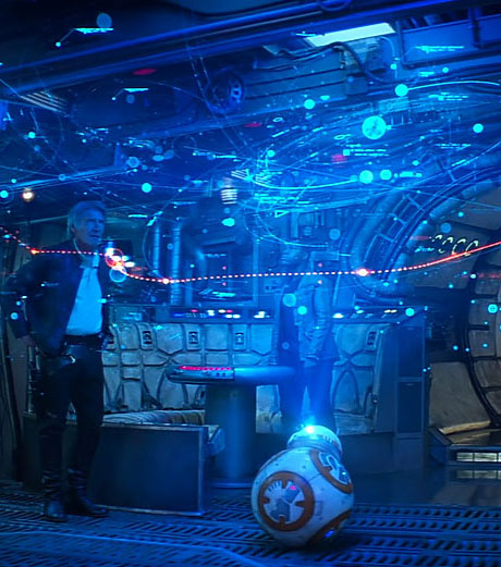 اندروکرایمر و افترافکت در NAB Show 2016 با Star Wars Holograms