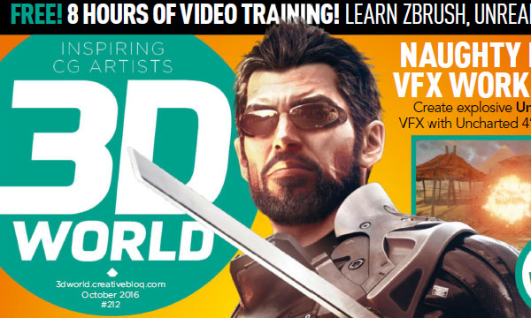 دانلود مجله سه بعدی 3D World October 2016