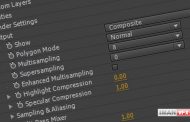 ویژگی Supersampling در پلاگین Element 3d