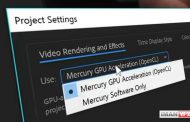 بهبود عملکرد GPU در افترافکت 2018