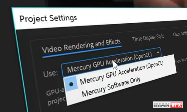 بهبود عملکرد GPU در افترافکت 2018