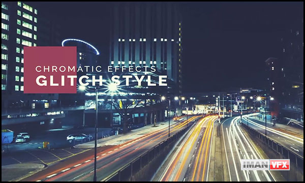 پروژه آماده پریمیر پرو GLITCH INTRO